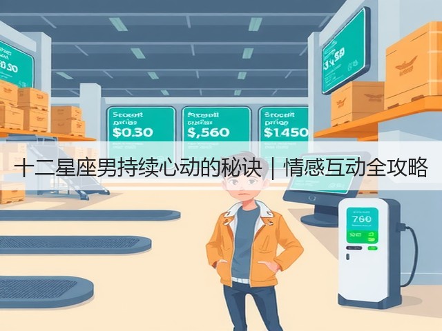 十二星座男持续心动的秘诀|情感互动全攻略(图1) 十二星座男持续心动的秘诀|情感互动全攻略(图1)