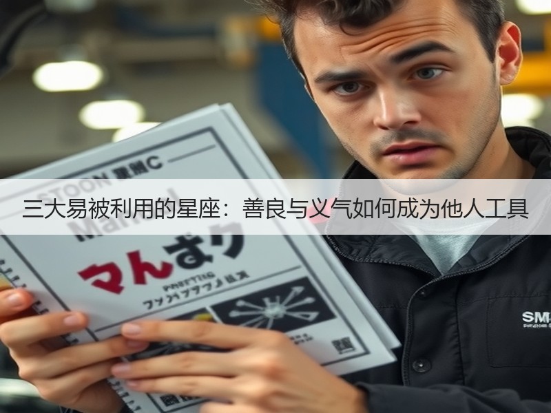 三大易被利用的星座：善良与义气如何成为他人工具