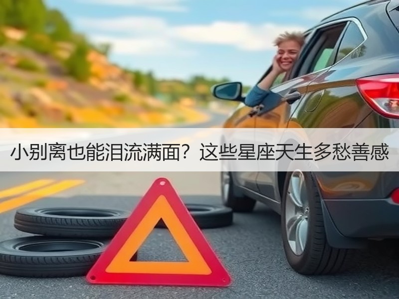小别离也能泪流满面？这些星座天生多愁善感