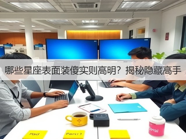 哪些星座表面装傻实则高明?揭秘隐藏高手(图2) 哪些星座表面装傻实则高明?揭秘隐藏高手(图2)