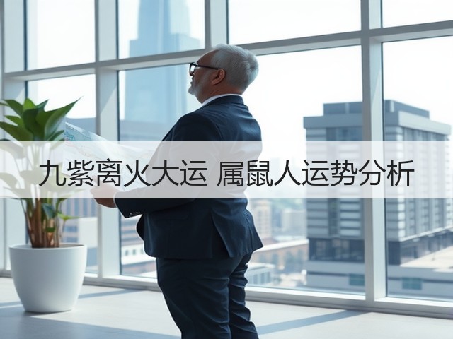 九紫离火大运 属鼠人运势分析(图2) 九紫离火大运 属鼠人运势分析(图2)