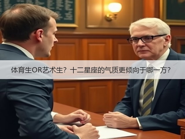 体育生OR艺术生?十二星座的气质更倾向于哪一方?(图1) 体育生OR艺术生?十二星座的气质更倾向于哪一方?(图1)