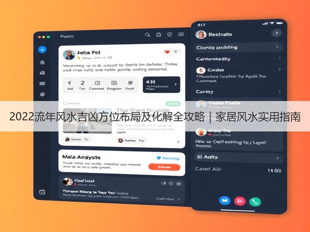 2022流年风水吉凶方位布局及化解全攻略|家居风水实用指南(图3) 2022流年风水吉凶方位布局及化解全攻略|家居风水实用指南(图3)