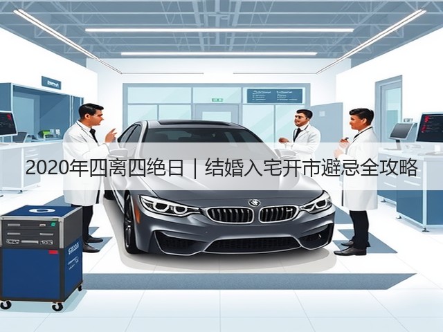 2020年四离四绝日｜结婚入宅开市避忌全攻略(图2)