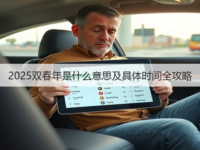2025双春年是什么意思及具体时间全攻略(图2)