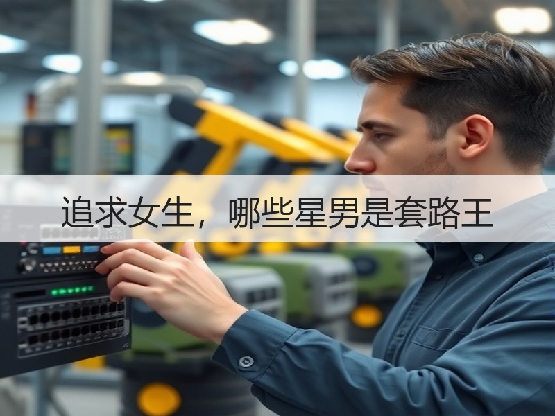 追求女生，哪些星男是套路王