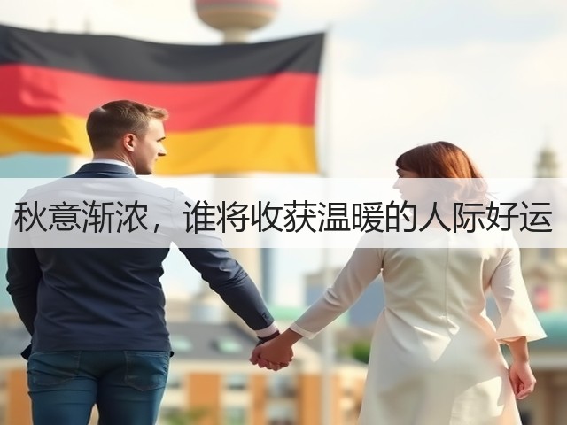 秋意渐浓,谁将收获温暖的人际好运(图1) 秋意渐浓,谁将收获温暖的人际好运(图1)