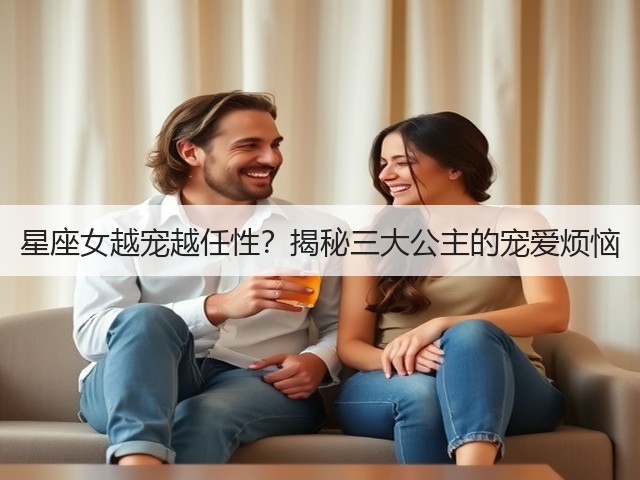 星座女越宠越任性？揭秘三大公主的宠爱烦恼(图1)