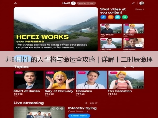 卯时出生的人性格与命运全攻略|详解十二时辰命理(图2) 卯时出生的人性格与命运全攻略|详解十二时辰命理(图2)